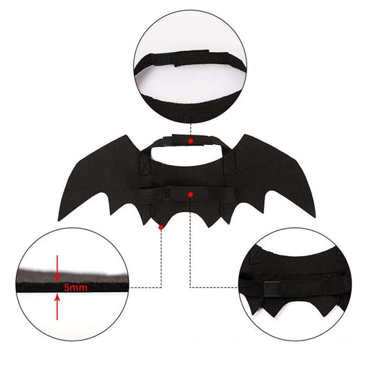 Alas de Murciélago para Mascotas - Disfraz Halloween Gato y Perro - Image 11