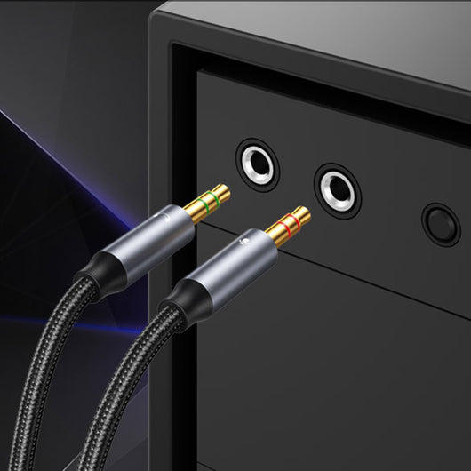 Cable Adaptador de Micrófono Headset 3.5mm para Audio