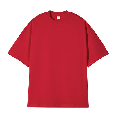 Men's basic short sleeve t-shirt in a solid teal color, featuring a comfortable crew neck and relaxed fit. - Image 12