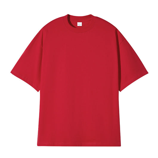 Men's basic short sleeve t-shirt in a solid teal color, featuring a comfortable crew neck and relaxed fit. - Image 12