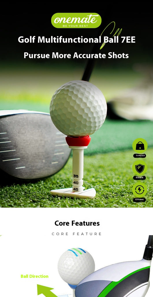 Marcador de Posición para Tee de Golf con Puntería Direccional - Image 9