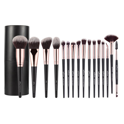 Kit Portátil de Brochas para Sombras, Cejas y Maquillaje Profesional - Image 12