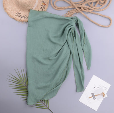 Vestido Enterizo Elegante de Color Sólido para Mujer - Image 4