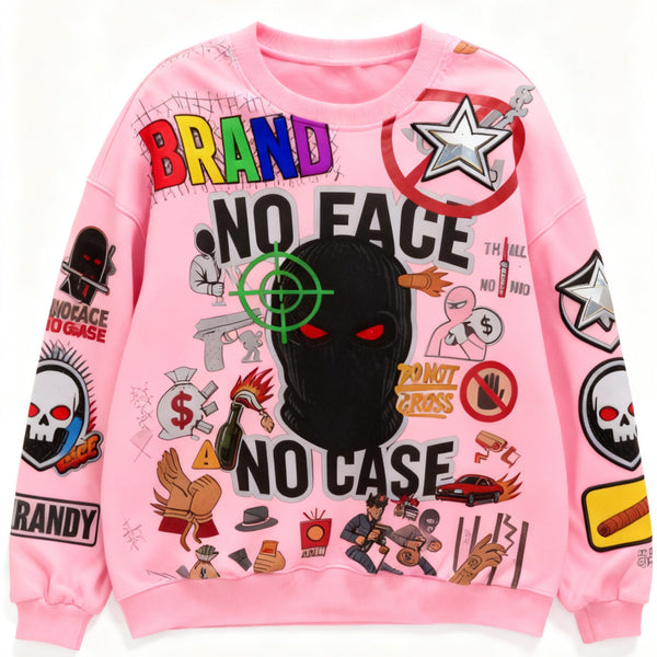 Blusa Casual Estampada en Poliéster