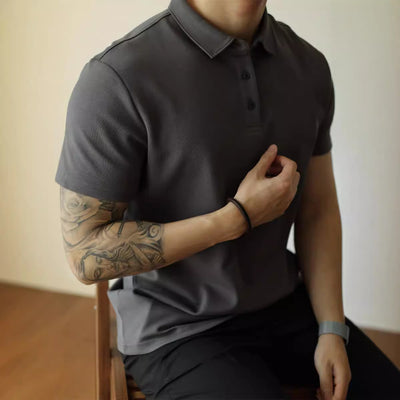 Polo Ejecutivo Primavera Verano Hombre Manga Corta - Image 4