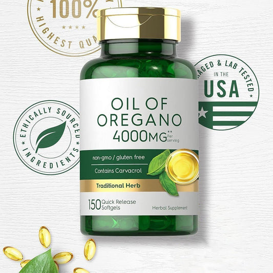 Cápsulas de Aceite de Orégano - Suplemento Dietético Premium
