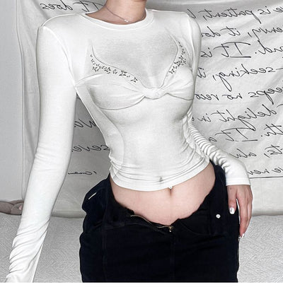 Top Corto Estampado 3D Estilo Hot Girl - Diseño Sexy y Moderno - Image 8