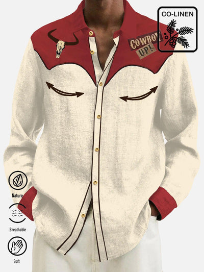 Camisa Suelta Estampada Estilo Western Americano - Image 13