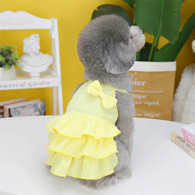 Vestido Princesa para Perros Pequeños - Falda Capas Elegante Teddy Bichon - Image 7