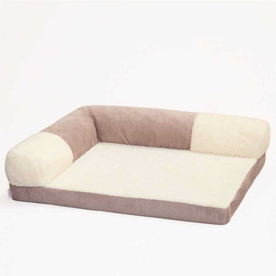 Cama Sofá para Perros de Lino Resistente a Arañazos con Cojines Removibles - Image 9