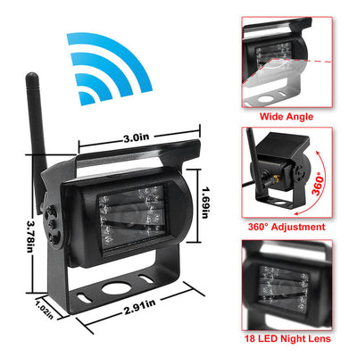Monitor de Reversa Inalámbrico 7 Pulgadas con Cámara para Carretilla Elevadora - Image 20