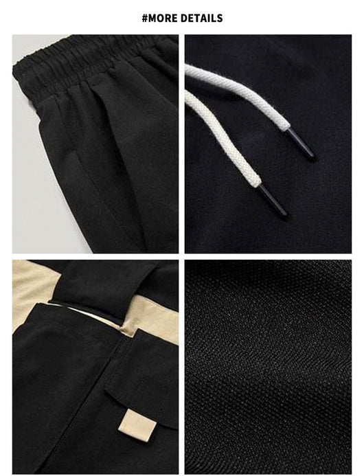 Pantalones Cortos de Entrenamiento Talla Grande para Hombre - Shorts Deportivos Ligeros de Punto - Image 7