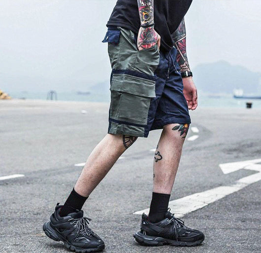 Pantalones Cortos de Entrenamiento Talla Grande para Hombre - Shorts Deportivos Ligeros de Punto - Image 12
