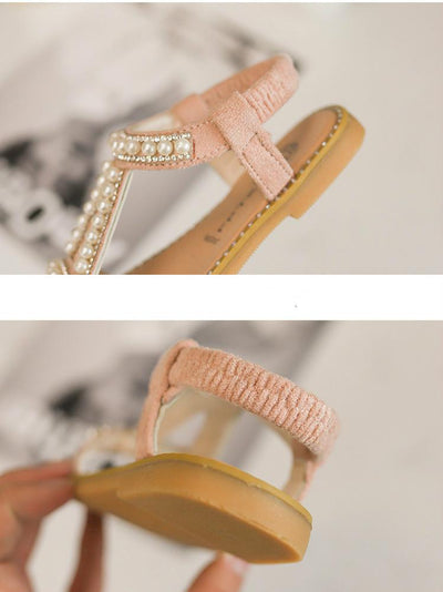 Sandalias Princesa de Perla para Niñas Verano - Image 15