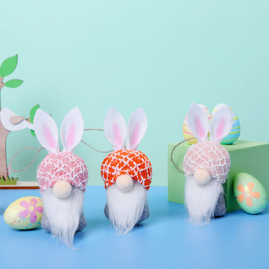 Adornos Navideños de Lana - Colección Conejito de Pascua - Image 9
