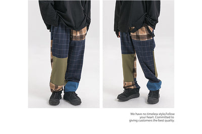 Pantalones Casuales con Costuras de Contraste - Image 8