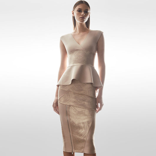 Conjunto de Falda Dos Piezas con Volantes Ajustados - Image 9