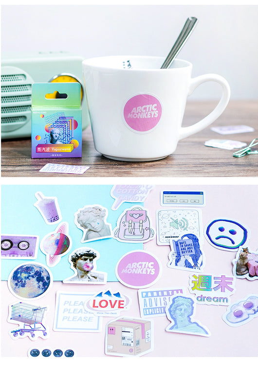 Colección de 46 Stickers Adhesivos Decorativos - Image 10