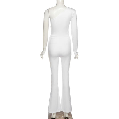 Jumpsuit Elegante de Manga Larga con Hombro Descubierto para Mujer - Image 18