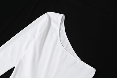 Jumpsuit Elegante de Manga Larga con Hombro Descubierto para Mujer - Image 19