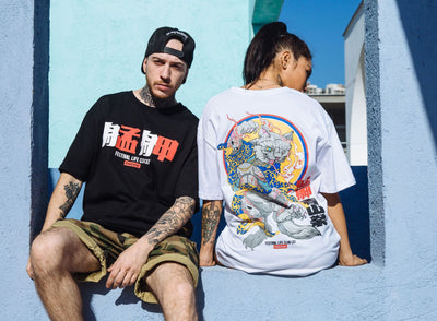 Camiseta Hip Hop Suelta Estampado Mammoth Street Fashion Original - Image 14