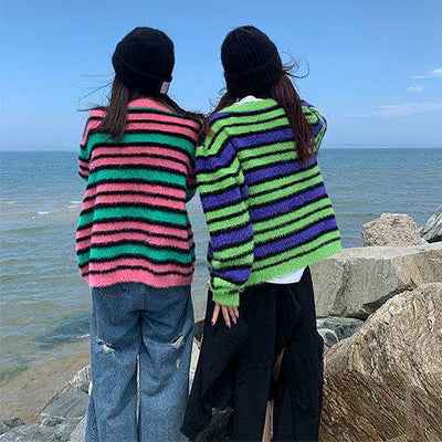 Cardigan de Lana Visón Holgado y Relajado - Image 15