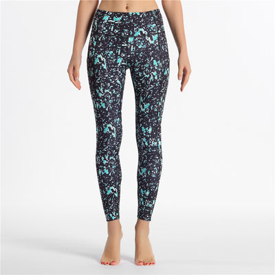 Pantalones de yoga con estampado y tela elástica - Image 25