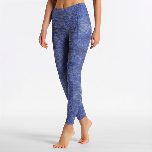 Pantalones de yoga con estampado y tela elástica - Image 34