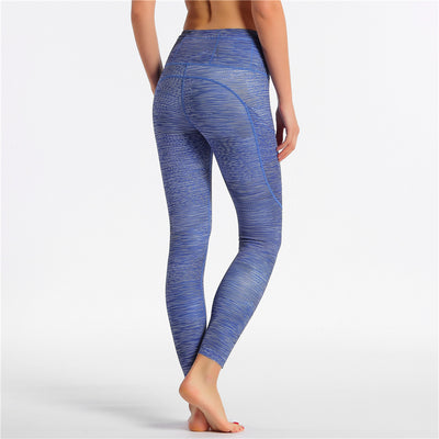 Pantalones de yoga con estampado y tela elástica - Image 36