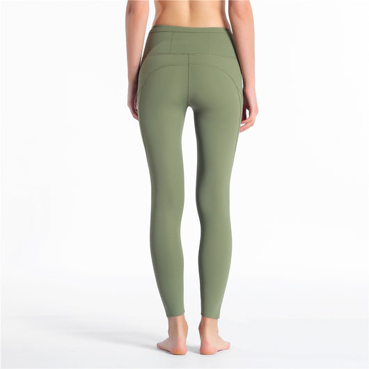 Pantalones de yoga con estampado y tela elástica - Image 39
