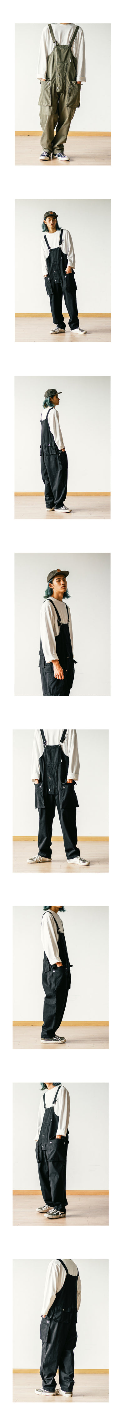 Overol Holgado Cintura Alta Unisex - Image 12