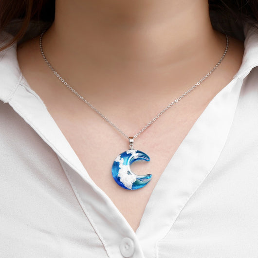Collar Clavícula Baiyun con Gema de Tiempo en Resina - Image 37