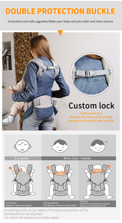 Cargador de Cadera con Asiento para Bebé - Image 7