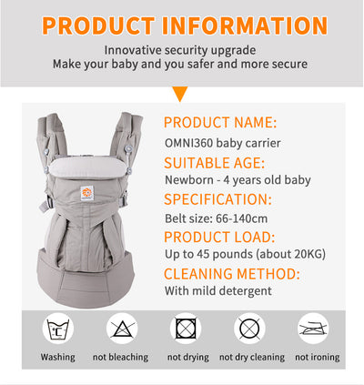 Cargador de Cadera con Asiento para Bebé - Image 8