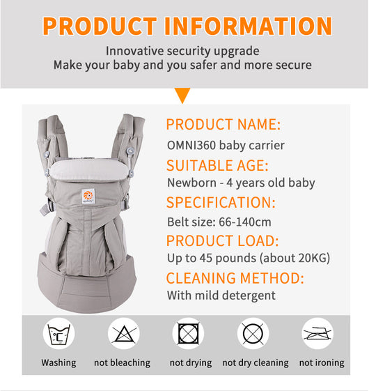 Cargador de Cadera con Asiento para Bebé - Image 8