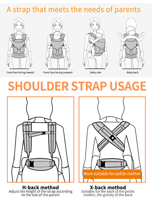 Cargador de Cadera con Asiento para Bebé - Image 9