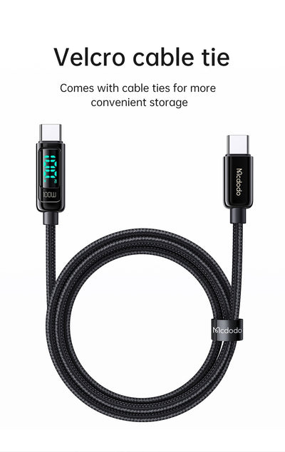 Cable de Carga Rápida PD con Pantalla Digital y Transferencia de Datos - Image 17