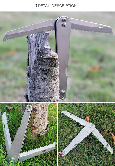 Cortador de Maleza Acuática Plegable en Acero Inoxidable para Pesca - Image 12