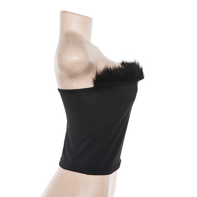 Chaleco Elegante Estilo Euro Americano con Cuello Envolvente y Detalles Perforados - Image 13