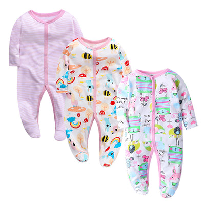 Ropa Interior de Algodón para Bebé - Enterizo Suave y Cómodo - Image 29