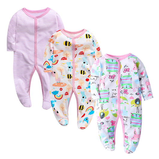 Ropa Interior de Algodón para Bebé - Enterizo Suave y Cómodo - Image 29