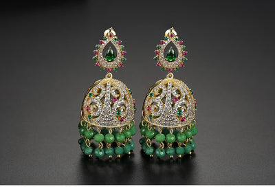 Aretes con Micro Incrustaciones de Circonio Estilo Europeo y Americano - Image 8