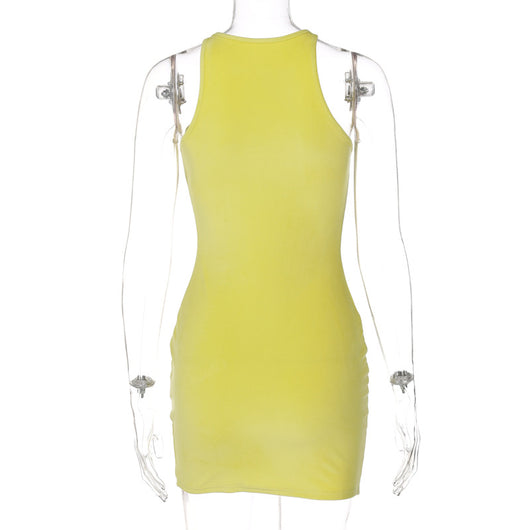Vestido Elegante para Mujer con Escote Redondo y Detalles Recortados - Image 33