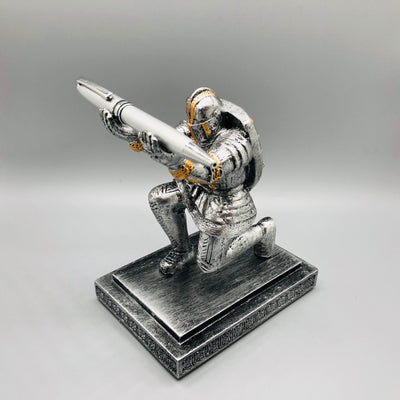 Organizador de Escritorio Ejecutivo Diseño Caballero Soldado - Image 14