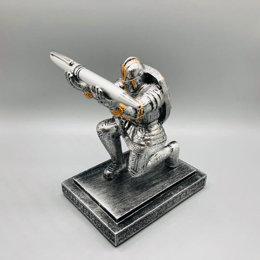 Organizador de Escritorio Ejecutivo Diseño Caballero Soldado - Image 14