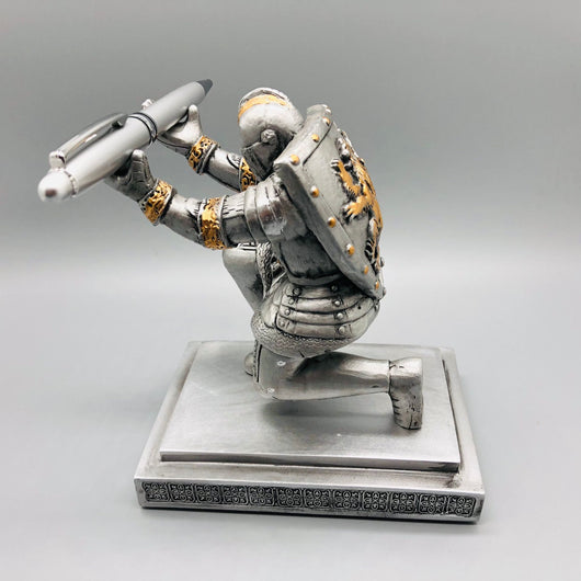 Organizador de Escritorio Ejecutivo Diseño Caballero Soldado - Image 18