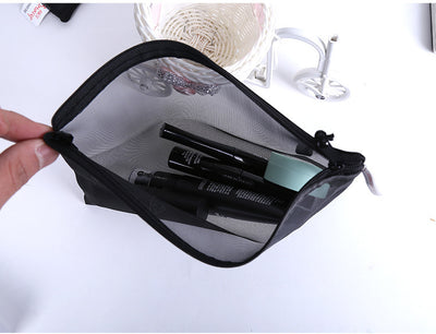 Bolsa de Cosméticos Transparente Portátil - Diseño Cute para Viajes - Image 7