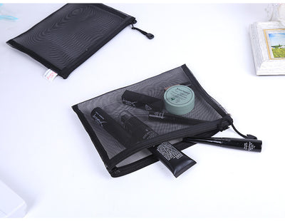 Bolsa de Cosméticos Transparente Portátil - Diseño Cute para Viajes - Image 8
