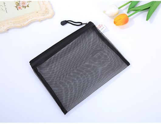 Bolsa de Cosméticos Transparente Portátil - Diseño Cute para Viajes - Image 9