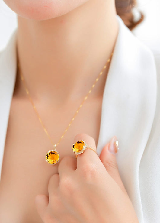 Aretes de Circonita Dorada Estilo Europeo - Elegancia Simulada - Image 11